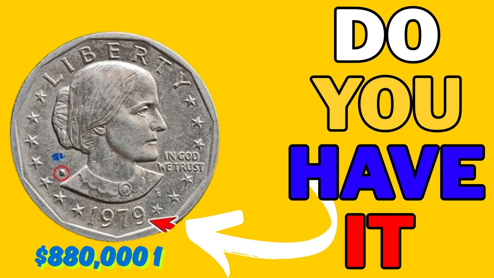 $880,000 1981 Susan B. Anthony Dollar Still in Circulation — Here’s the Mark to Look For