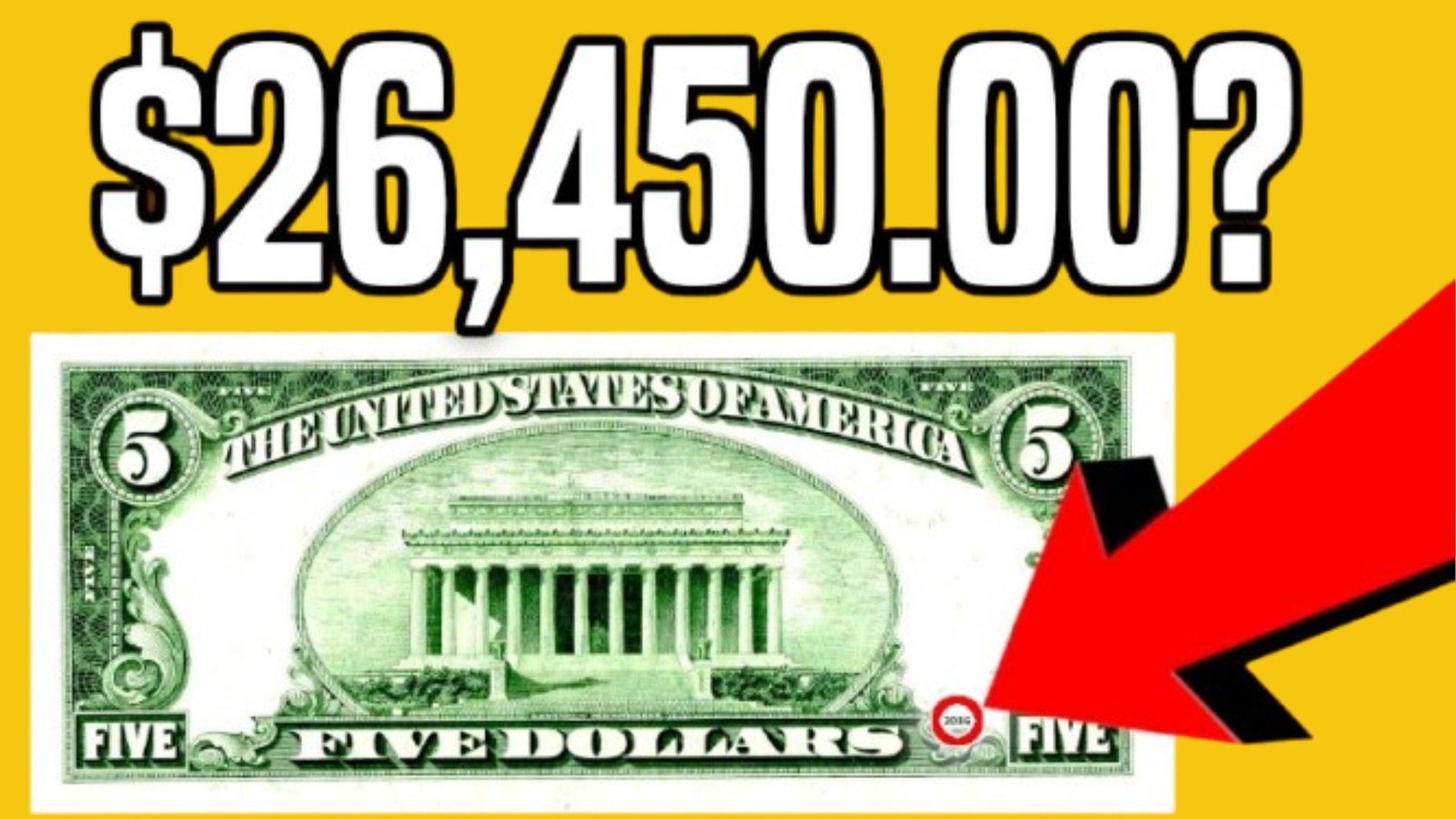 A 2022 $5 Bill With Ghost Ink Discovered in Pocket Change — Sold for $69,000