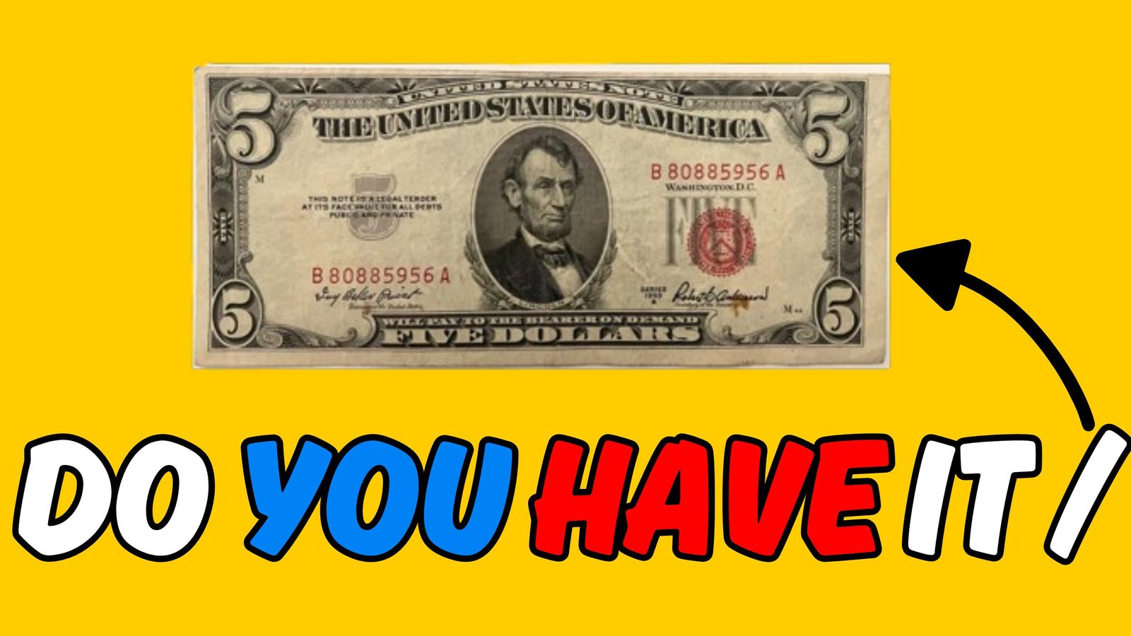 Check the Money in Your Pocket: How to Identify a 1995 $5 Bill With an Upside-Down Seal–