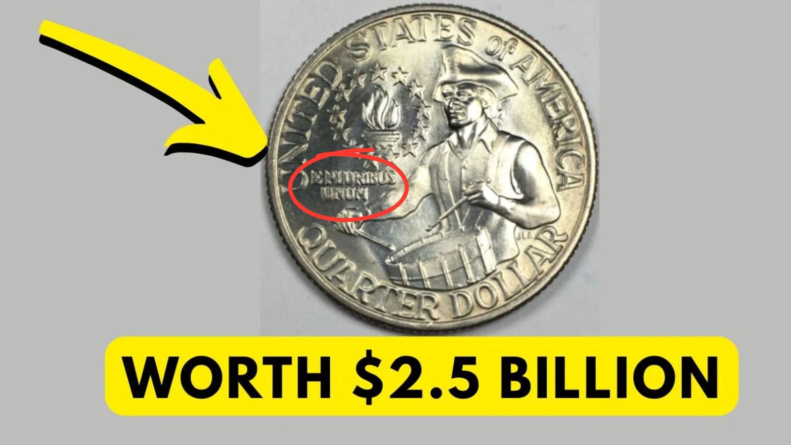 The Rare Bicentennial Quarter Valued at $2.5 Billion, Still in Circulation