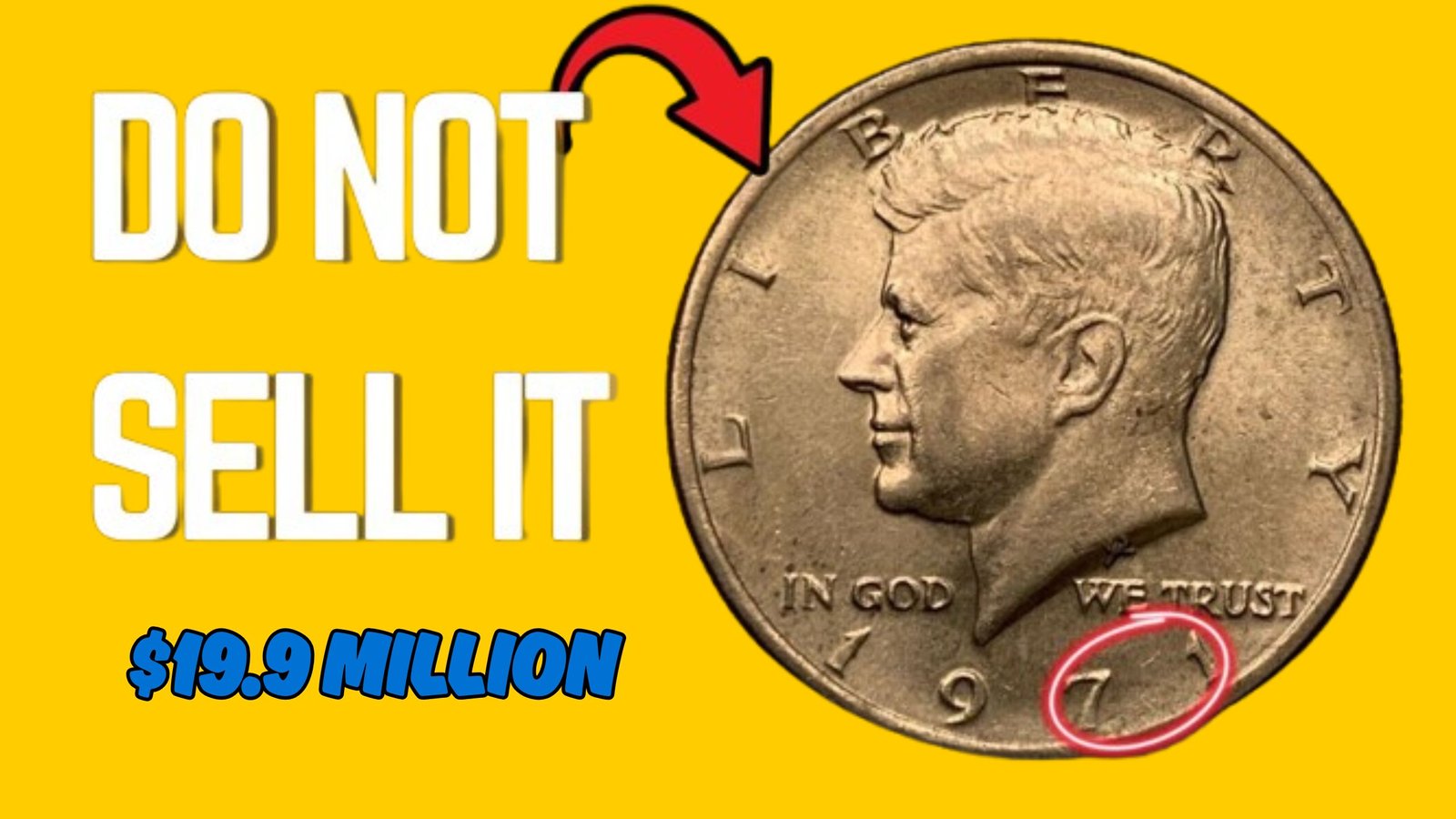 Kennedy Half Dollar Valued at $19.9 Million, Still in Circulation- Very Few People Know