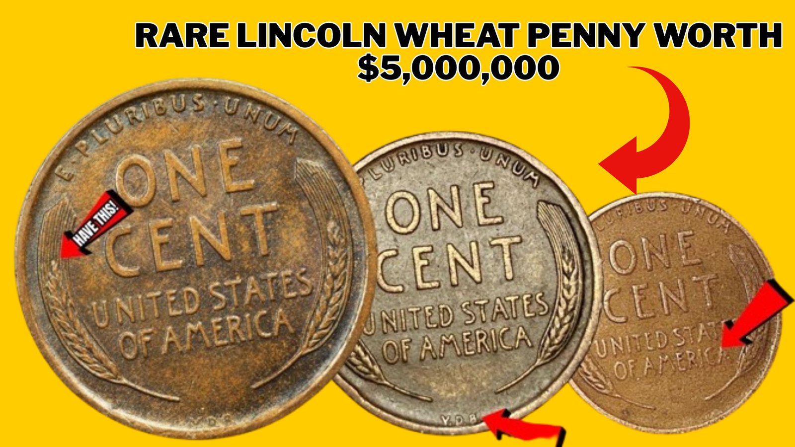 Rare Lincoln Wheat Penny Worth $5,000,000 – Could You Have One in Your Pocket?