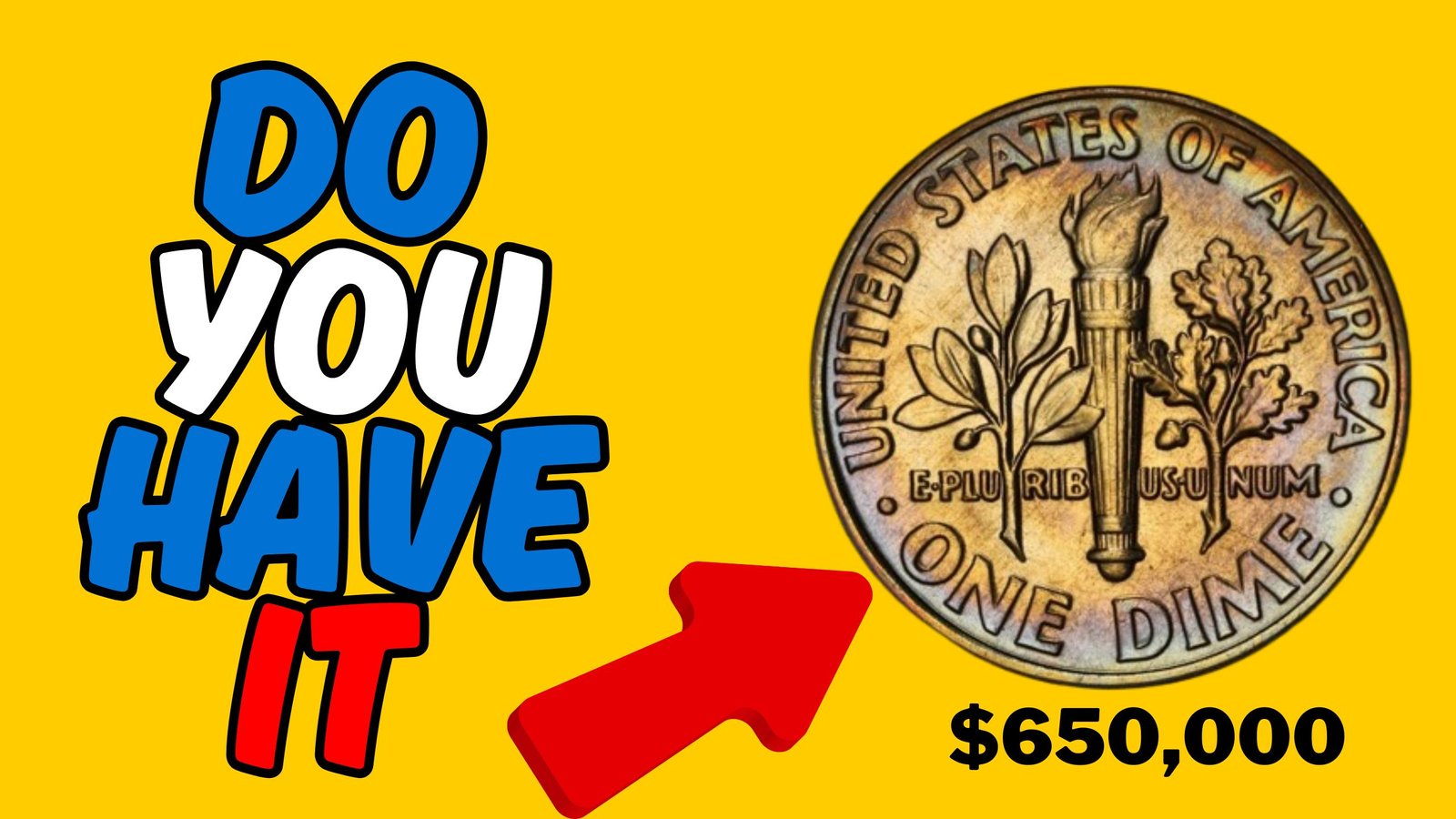 Rare Roosevelt Dime Worth $650,000 Could Be in Your Pocket