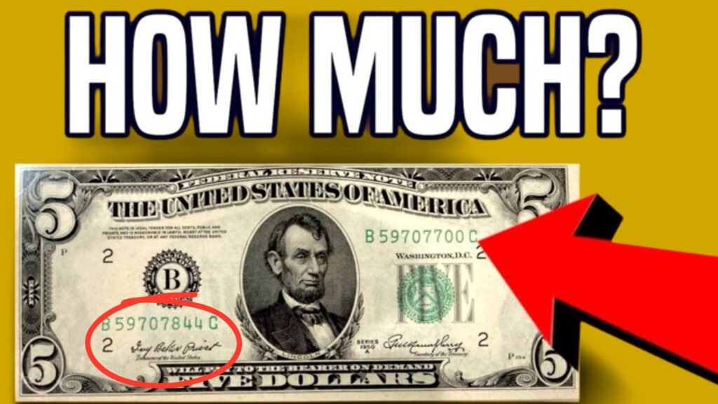 Your $5 Bill Could Be a Collector’s Dream — Rare Serial Number Worth $66,000