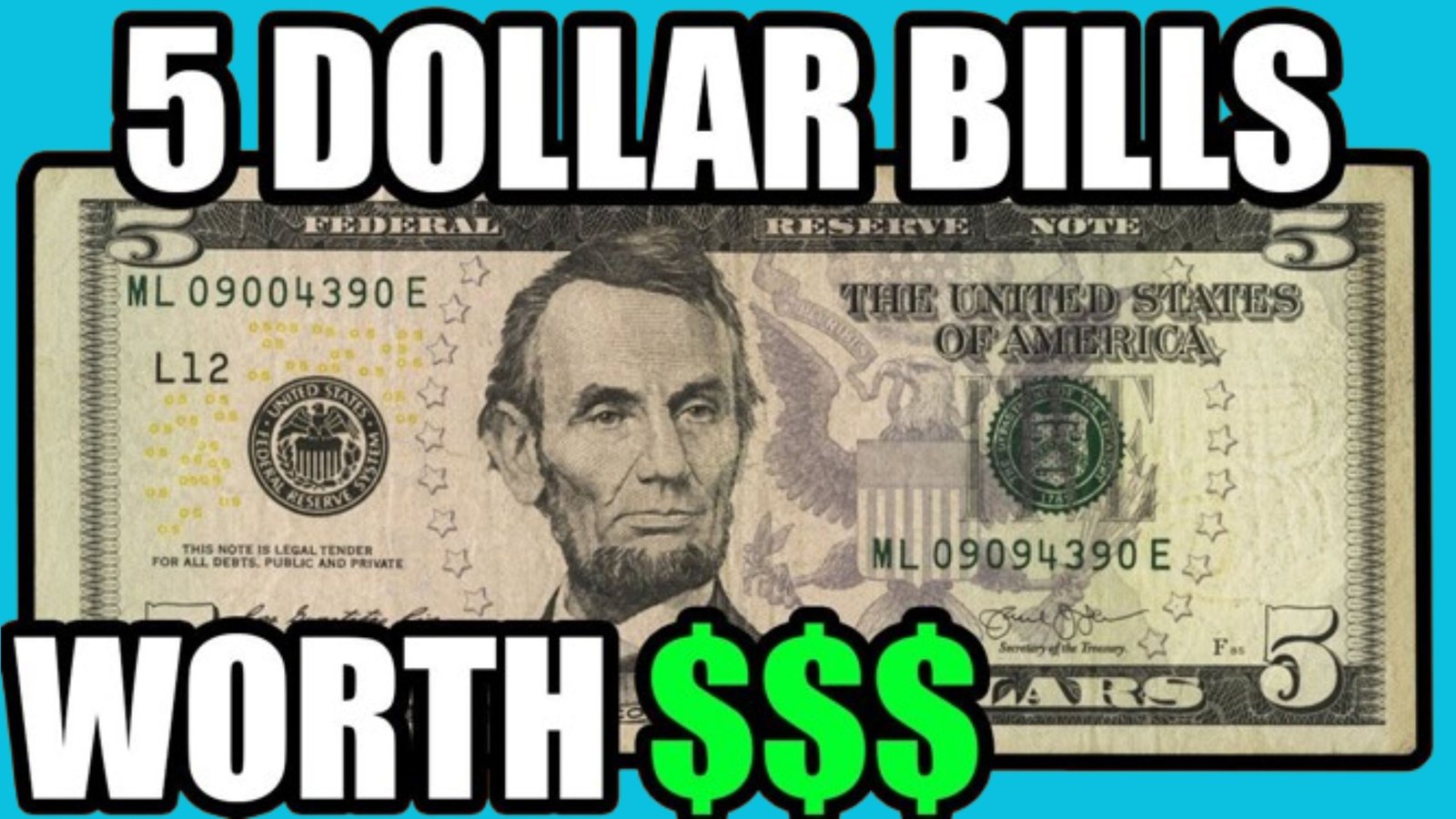 Your $5 Bill in Your Wallet Could Be Worth Thousands if it Has These Key Details